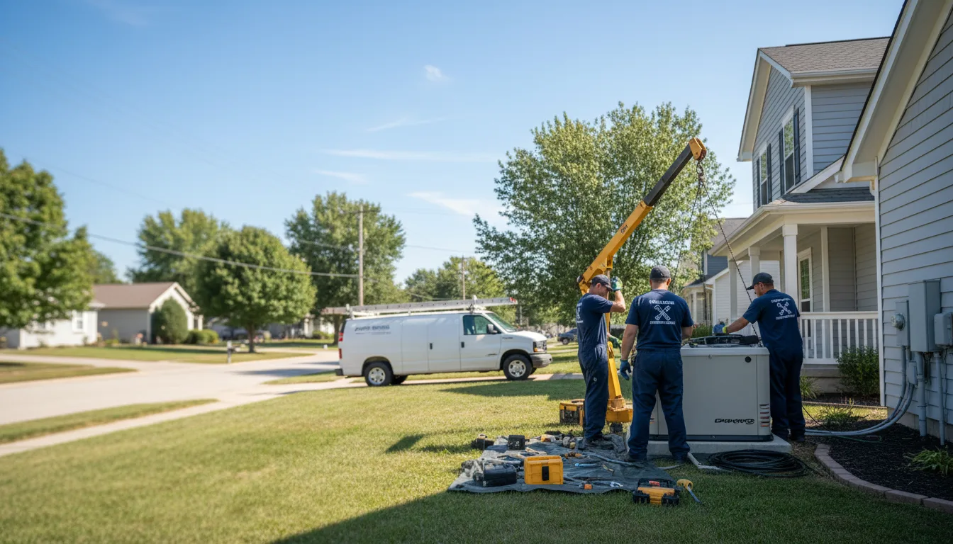 Generator Installation in Savanna, IL near me